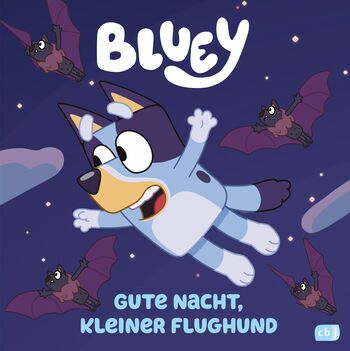 Bluey Gute Nacht kleiner Flughund