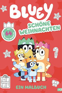 Bluey Weihnachtsmalbuch klein